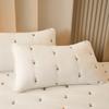 Washed Cotton Soybean Embroidered Bed Sheet, Skin-friendly Maternal and Infant-grade Bed Cover, Warm Bed Protector, Simmons Protective Cover