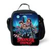 Stranger Things 4 Stranger Things Cartoon Shoulder Lunch Bag Outdoor Picnic Bag