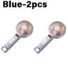 USB Charging Handheld Fan Digital Display Stand Hold Dual Use Compact Portable Electric Fan 120 Levels Adjustable Wind Speed