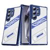 Samsung S25 Ultra Stealth Bracket Mobile Phone Case Suitable for S24PLUS Four Corner Anti Fall S23 Battle Shadow Protection Case