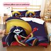 Marceline the Vampire Queen  Pattern Bedding Quilt Set  Home Decoration  Gift (1 * duvet cover + 2 * pillowcase  without core)