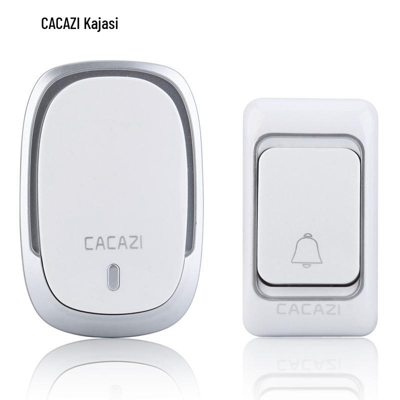 Waterproof Wireless Digital Doorbell with Long-Range Remote Control and DC Power, Ideal for the Elderly