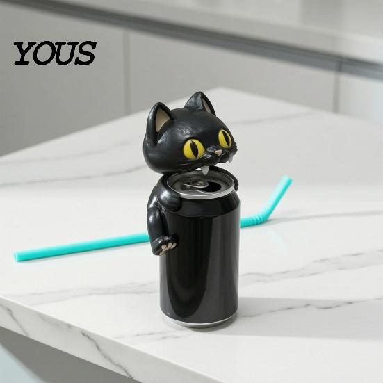 Soda Can Covers 3D Printed Cute Animal Cover, Reusable Protector Lid, Dinosaur Frog Shark Party Drink Markers Dust Cover for Standard