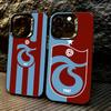 Trabzonspor Handyhülle Für iPhone 17,16,15,14,13,12,11 Plus,Pro Max,XS,Farbig Versilberte Innenabdeckung