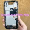 Second Hand 90%-New Frame Housing for iPhone 15 Pro Housing With Flex Cable Glass Good Working Repair Parts,Black SIM Version