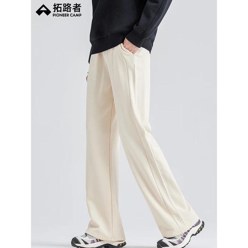 Pioneer Camp Women s High-Waist Knit Straight-Leg Pants L