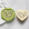 Heart Series Sealing Wax Stamp Head Heart Shaped Wax Seal Stamp for Envelopes Wedding Invitation Decorations Brass