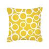 Furniture Life Peach Skin Velvet Pillow Cover Nordic Style Geometric Pattern Office Sofa Cushion Cover