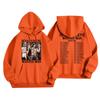 Unisex Casual Letter Print Hoodie Long Sleeve Loose Fit Sweatshirt for Men and Women