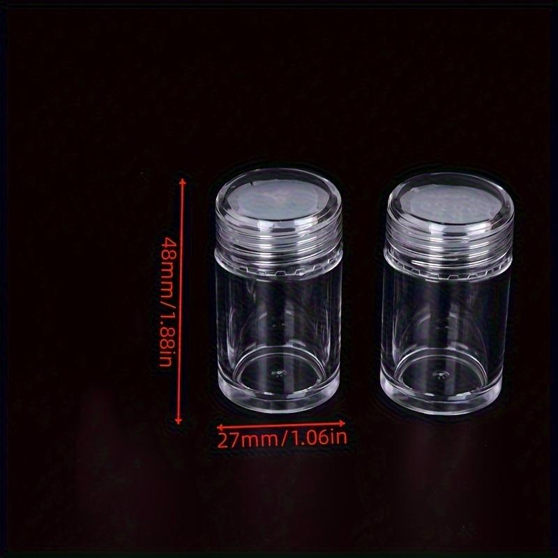 1pc DIY Makeup Storage Bottle With Screw Lid - Empty Cosmetic Sifter For Loose Powder And Convenient Home Essential - Travel Accessories