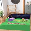 Peppa Pig Personalized Text Floor Rug Office Rug Design for Balcony Hallway Bedrooms Game Room Antislip Carpet Anime Office Decor