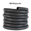 Grey Plastic Wire Corrugated Hose
