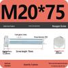 8.8 Grade Galvanized Hex Head Bolt, High-Strength M4-M30