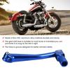Evrensel Motosiklet Vites Pedalı Vites Kolu Motosiklet Modifikasyon Aksesuarları Alüminyum Alaşım Montaj Deliği 11-14mm Kaymaz 150x65mm (mavi)