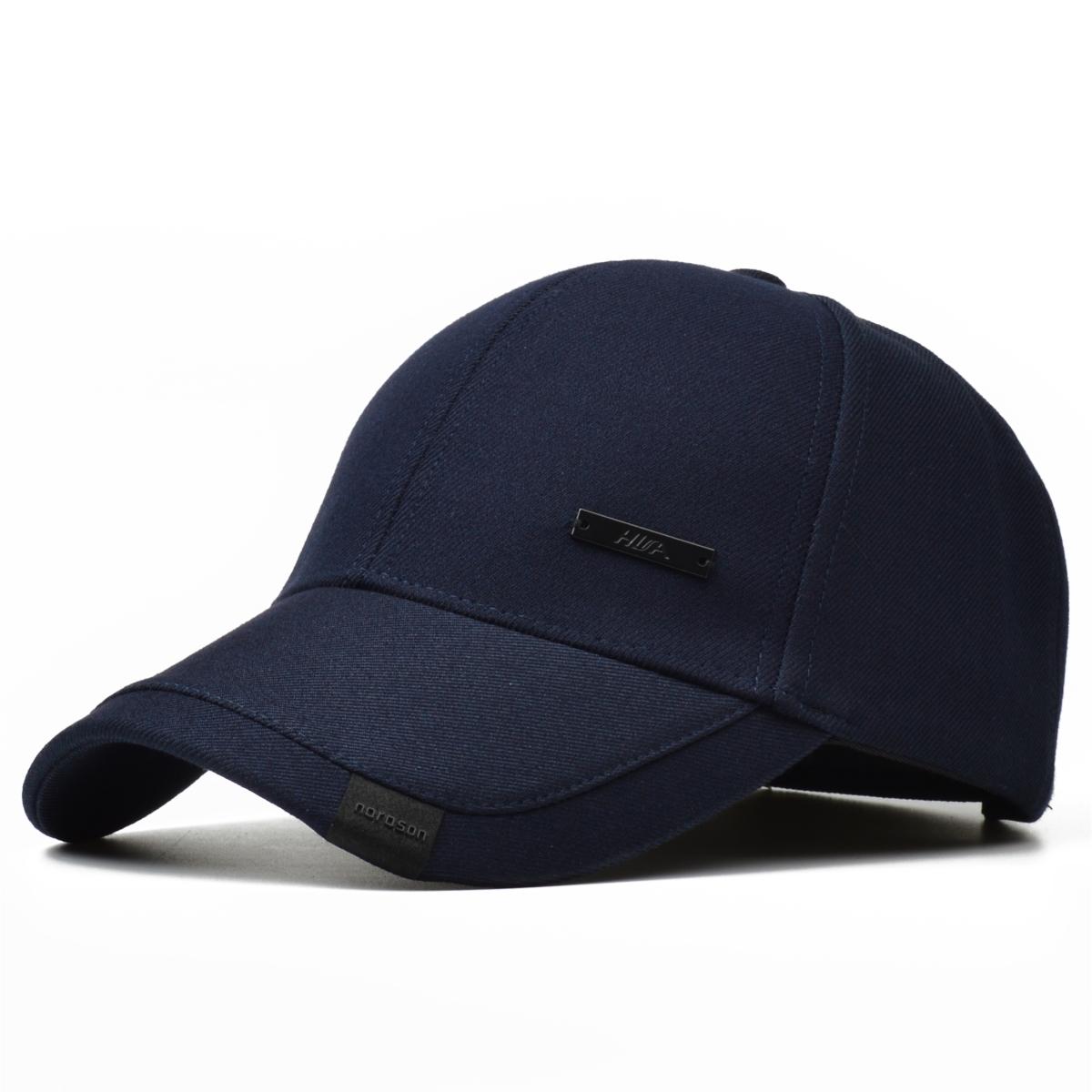 

NORTHWOOD хлопковые мужские кепки, классическая модная шляпа Snapback на весну и лето, регулируемая бейсболка, мужская 56-60 cm темно-синий