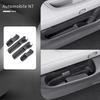For Nissan N7 Primera Car Door Lower Storage Box TPE Door Groove Waterproof Mat Side Door Organizer Interior Accessories