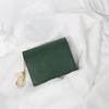 D.Lab Saffiano Minette Wallet Green + Constellation Keyring