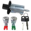 Xspeedonline DL588 LC6177 Door Lock Cylinders and Ignition Switch with Keys Fit for Ford Ranger 1997-2007