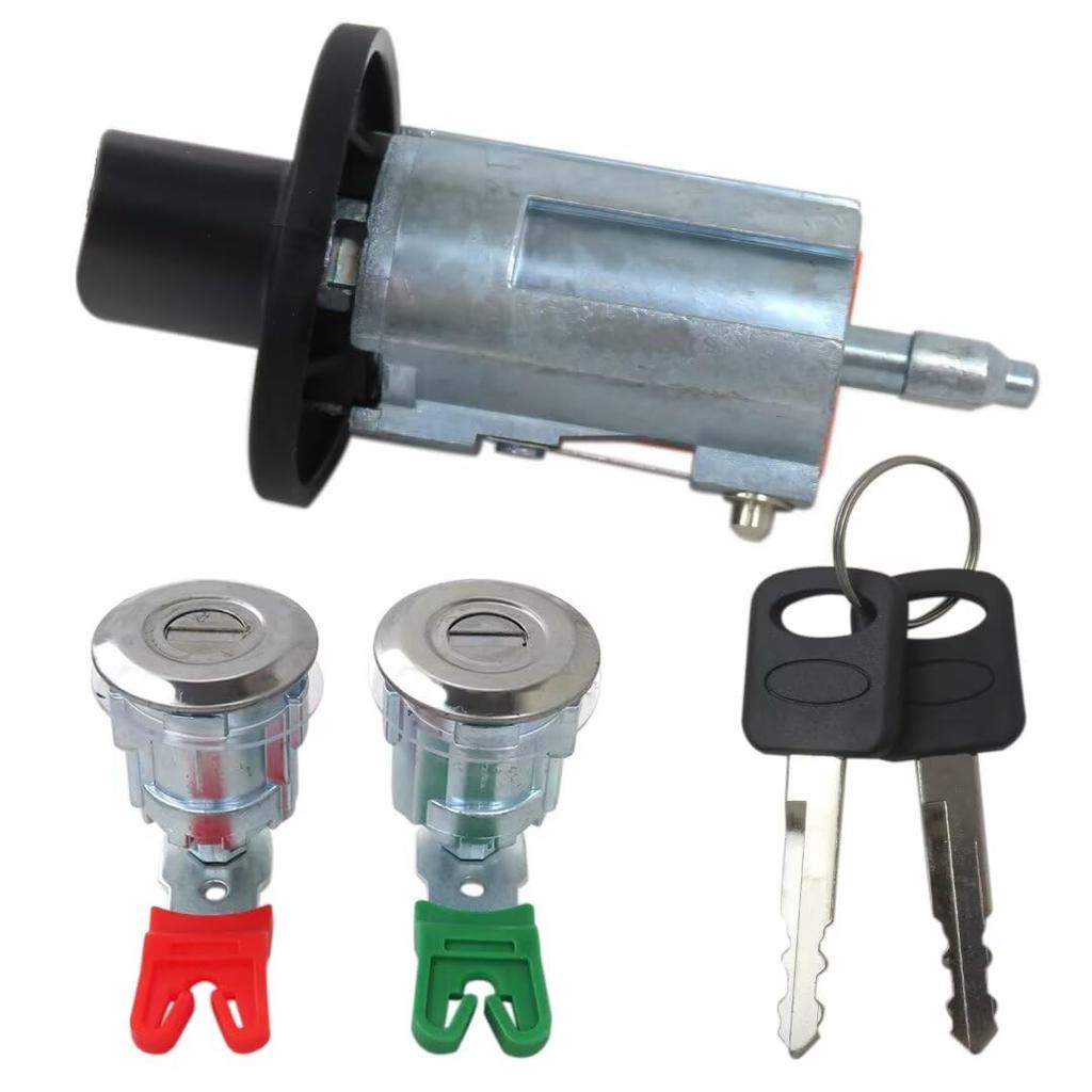 Xspeedonline DL588 LC6177 Door Lock Cylinders and Ignition Switch with Keys Fit for Ford Ranger 1997-2007