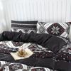 3Pcs Polyester Printed Soft Beige-Friendly Fashionable Elegant Duvet Cover Set, One Duvet Cover Plus Two Pillowcases, Suitable
