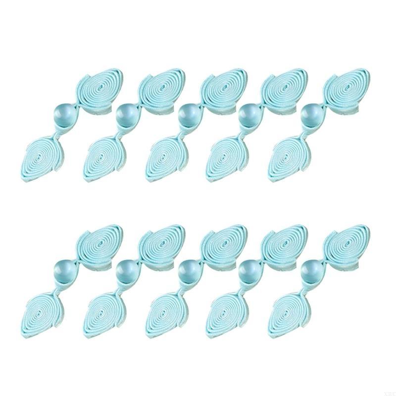 Handmade Cheongsam Sewing Fasteners Chinese Closures Button DIY Tangs Suit Decorative Closures Button X3UC