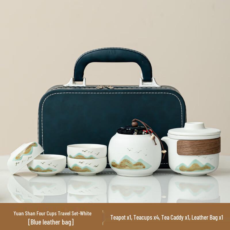 

Tea Cycle Green Mountain Flying Bird Ceramic Tea Set