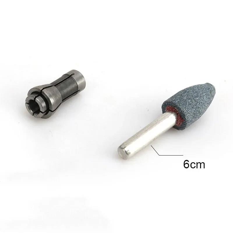 3mm/6mm Collet Chuck Adapter Pneumatic Engraving Trimming Machine Lathe Chuck Clamp Head High Precision Collets Chuck 27*10mm Tire Chucks 1
