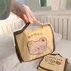 Portable Cute Girl Foldable Bear Portable Portable Portable Wash Bag Storage Bag Large Capacity Travel Makeup Bag Storage Bag