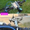 Aluminum Alloy Motorcycle Bike Bicycle Phone Holder for 4-7Inch Smartphone GPS 20-30mm Handlebar Mount Accessories 360° Rotation