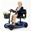Sweetrich S2 Foldable Mobility scooter,250W motor,12Ah Lead-acid Battery,6km/h,maximum Range of 15km, Maximum Load Capacity of 150kg.