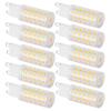 10pcs 4W G9 LED Bulb 54LED Halogen Replacement Bulb Replace Bi-Pin Base Bulb  Wall Sconce