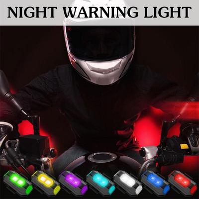 Universal Strobe Warning Light Bicycle Flashing Taillights Car Rear Bike Aircraft Usb Light Light Color Lamp Warning 7 Dron E4Z6