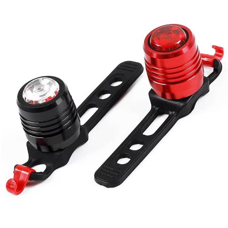 Nu Feng Mini Round Bike Warning Tail Light, 3-Pack