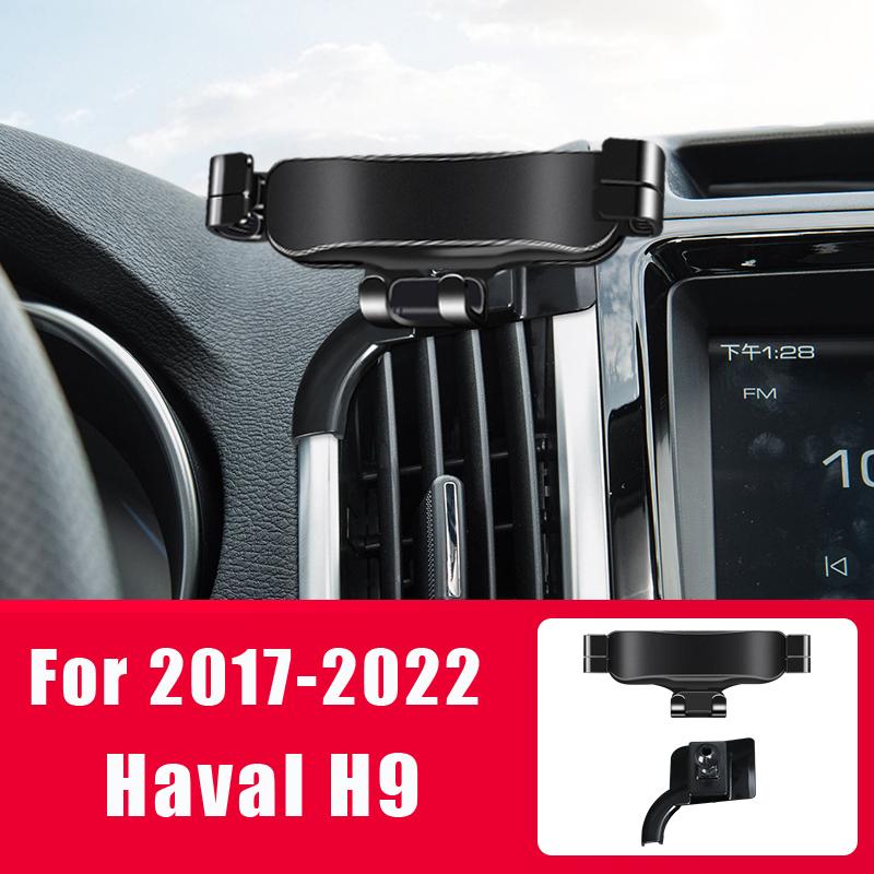 Regulowany Uchwyt na Telefon Samochodowy Do GWM Haval H6 3. Generacji Jolion 2023 H9 2017-2022 Grawitacyjny Uchwyt do Nawigacji Akcesoria
