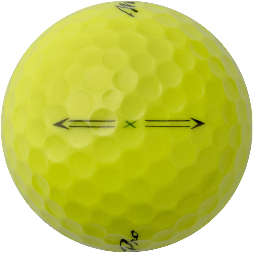 MIZUNO Pro X Yellow Golf 1 Dozen 5NJBT835 Balls, (12 Balls),
