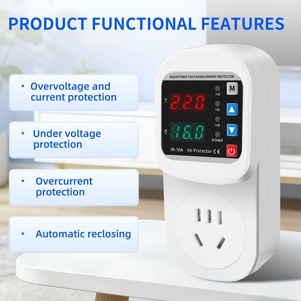 Automatic Reclosing Voltage Protector Socket Overvoltage Protector Equipment Protection