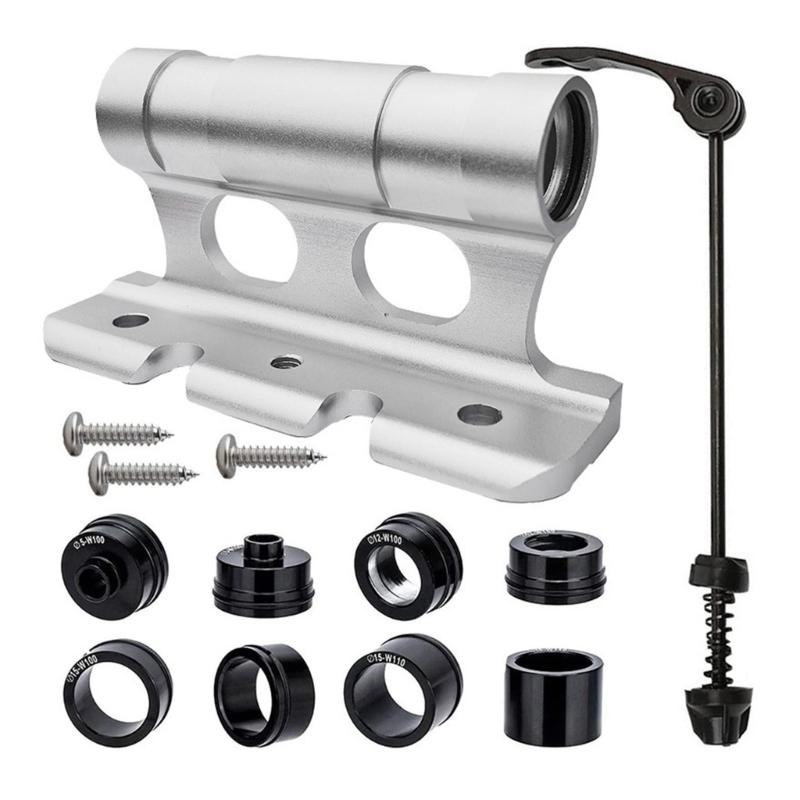 Aluminum Alloy Bicycles Fork Mount Car Roof Rack Mount Road Bike Bracket Holder Bicycles Front Fork Fixed Clip