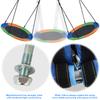Tree Swing 300KG Weight Capacity Flying Swing with Adjustable Ropes Flying Saucer Round 2 Tree Hanging Straps Swing Play Set for