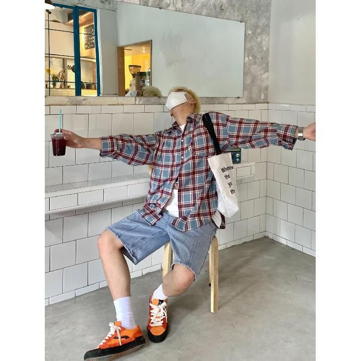 2024 Letter Long Sleeve Shirt Japanese Hong Kong Style Ins Loose Shirt Boys Summer Trendy Versatile Casual Coat