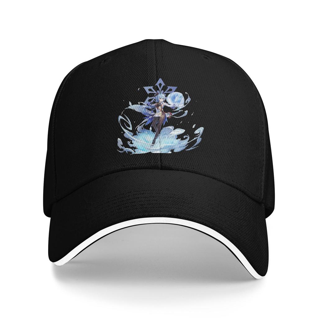 Genshin Impact Slime Baseball Cap Popular Paimon Anime Game Sandwich Hats Unisex Polyester Dad Hat Running Golf