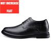 Men Dress Shoes Elevator Shoes Platform Breathable Casual Business Luxury Genuine Leather Soft Heightening Shoes 7CM Taller Male
