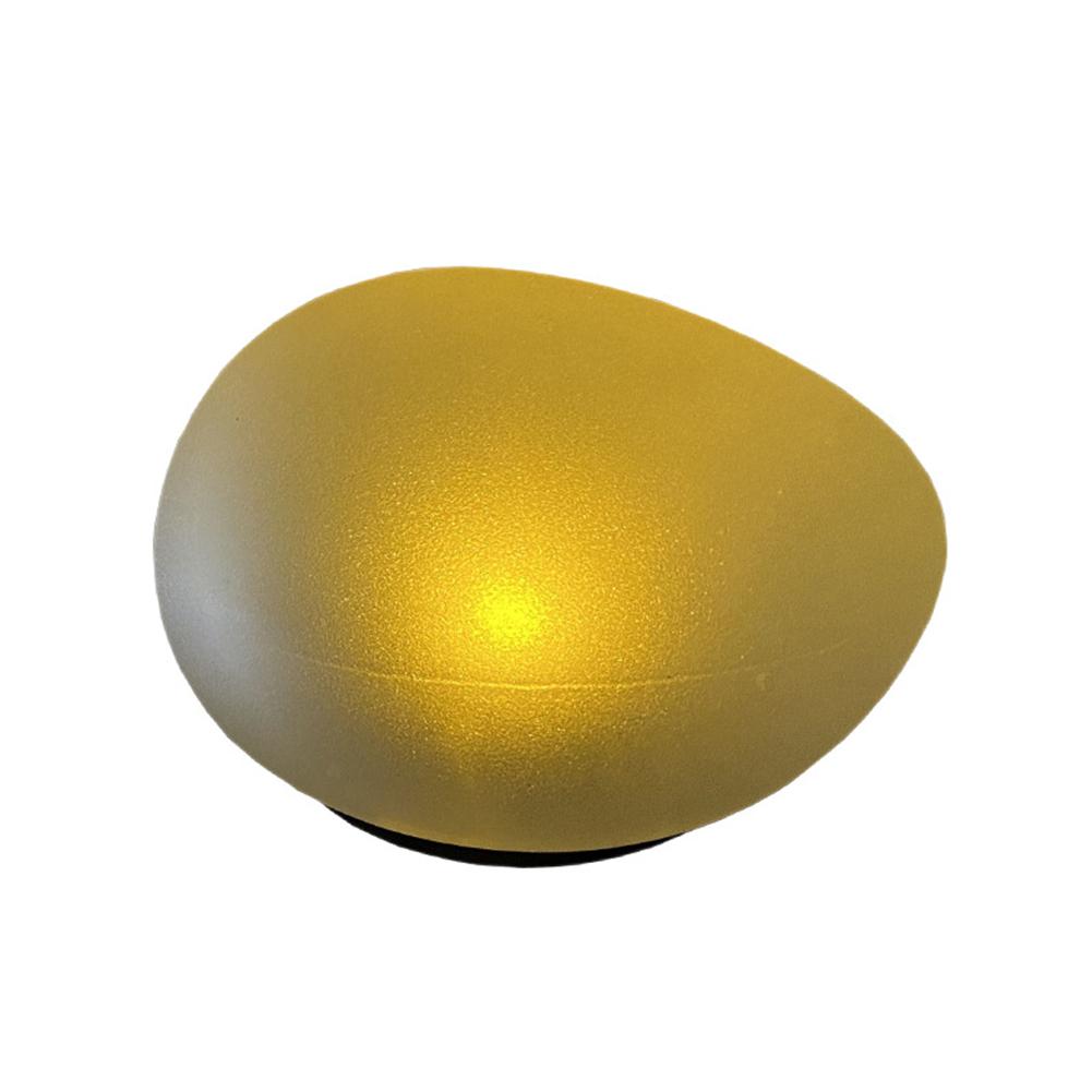 Glow Cobble Stone IP55 Waterproof Solar Floor Light 600mAh Garden Lawn Light Last Up To 8H Solar Cobble Stone Lamp for Yard Lawn