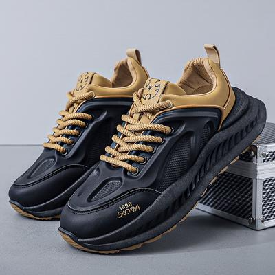 2025 Nouvelles Baskets Classiques Mode Polyvalentes Chaussures Décontractées pour Adolescents Semelles Épaisses Augmentant la Hauteur Chaussures de Sport et de Course