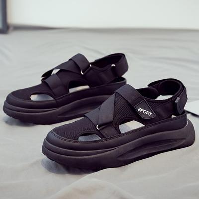 Sandales de créateur de mode pour hommes, chaussures décontractées respirantes pour hommes, sandales de plage antidérapantes pour l'extérieur, nouvelles sandales à plateforme pour hommes 2024