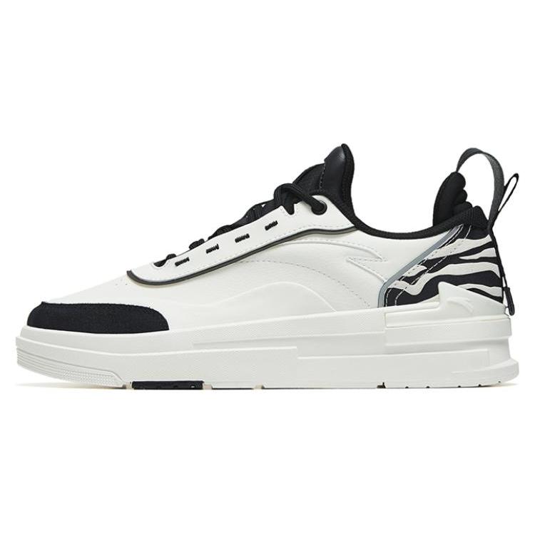 

New Anta Anti Slip And Wear Resistant Balance Low Top Skateboard Shoes Men s White Black 912248068-3 44