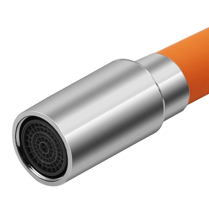 Universalus virtuvės maišytuvo prailginimo vamzdelis ir purslų galvutės adapteris