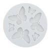 Butterfly Silicone Molds Butterfly Fondant Mold Relief Flower Mold Cake Decorating Tools Cupcake Topper Candy Chocolate Gumpaste Mold