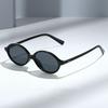  Fashion Small Oval Sunglasses Women Retro Punk Rivets Men Shades UV400