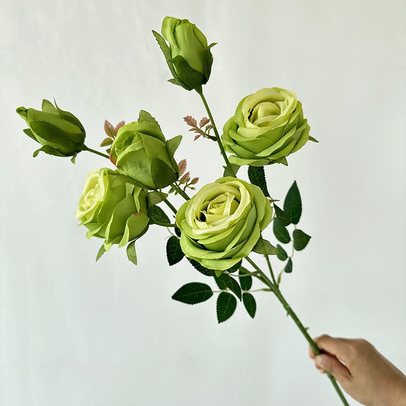Flower Artificial Mini Rose Wedding Hotel Restaurant Desktop Decoration Ornament