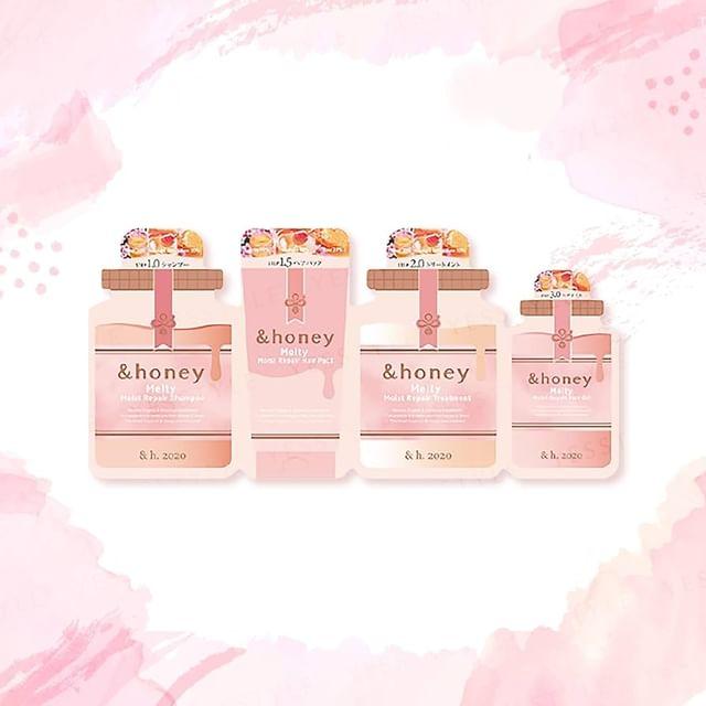 

ViCREA - 4-шаговый набор с саше &honey Melty Moist Repair 1 set